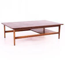 Mid Century Walnut Large Rectangular Coffee Table Chairish In 2020 Coffee Table Mid Century Coffee Table Teak Coffee Table