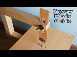It's the case of this creative puzzle coffee table. Make A Jigsaw Table Blade Guide Jigsaw Blade Support Youtube