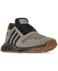 Adidas Black And Grey Running Shoes Men S Swift Run Casual Sneakers From Finish Line Macys Com Sneakers Men Fashion Addidas Shoes Mens Adidas Shoes Mens