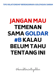 Karakter Golongan Darah B Darah Tips Tahu