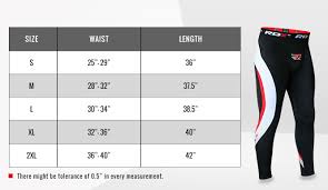 Size Chart Rdxsports