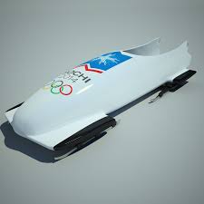 Bobsled Sled 3ds 3d Model Winter Sports Cross Country Skiing Olympic Games