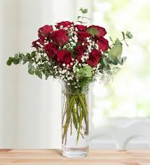 Great quality & value · 7 day freshness guarantee Bouquet Of 12 Red Roses Romantic Rose Bouquet By Lolaflora