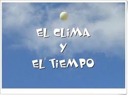 Mi Clase 2000 Recursos Didacticos Digitales El Clima Y El Tiempo Recursos De Ensenanza De Espanol Tiempo Y Clima Tiempo Atmosferico Y Clima