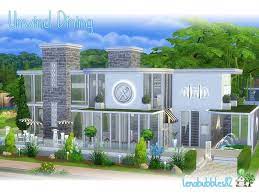 lovely modern restaurant for your sims to relax dining inside and out upstairs bar and toilets chefs kitchen sims 4 restaurant sims building sims 4 kitchen
