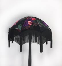 This 1 lamp shade is equipped with a washer fitter. Large Statement Lampshade Velvet Black Fringe Tassels Vinterior