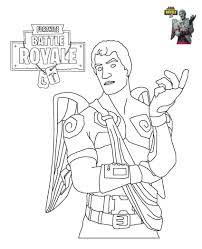 Dibujo De Fortnite Para Colorear