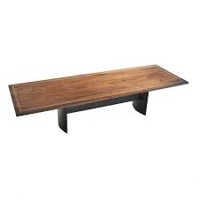 Custom Walnut Dining Table With Solid Brass Inlay Walnut Dining Table Custom Dining Tables Dining Table
