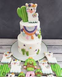 Pin By Clarissa Riojas On Arias First Birthday In 2020 1st Birthday Cakes Fiesta Birthday Party Llama Birthday