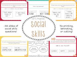 Social Skills Social Language Powerpoint