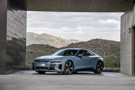 The brand with the four rings is presenting one of the stars of the 2018 auto show in the movie capital los angeles. 2022 Audi E Tron Gt Review A Fun Future For Electric Sport Sedans Bloomberg