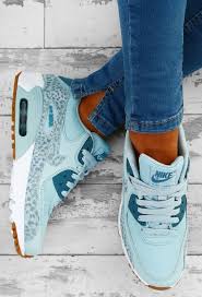 Nike Air Max 90 Blue Leopard Trainers Sneakers Nike Air Max Nike Air Max Sneakers Nike