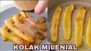 Milk, especially soured milk like buttermilk, contains lactic acid. Banana Bath Kolak Versi Mager Youtube