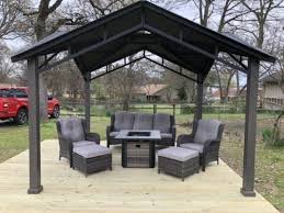 Broyhill Hard Top Pavilion 12 X 12 In 2020 Outdoor Patio Decor Backyard Diy Backyard