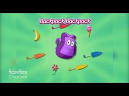 Backpack Song Dora The Explorer Kids Song Channel Youtube