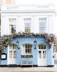 London Photograph Number Fifty Cheyne Walk Chelsea England Etsy Storefront Design Cafe Interior Design Cafe Design