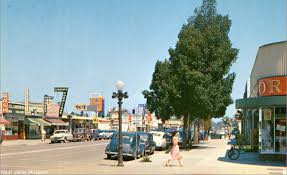 Sherman Way In Canoga Park Circa 1949 Canoga Park Canoga Park California Canoga