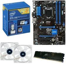 Intel Core I5 4690k 3 5ghz Cpu Msi Z97 Pc Mate Atx Mb 8gb Ddr3 1600 Pny Xlr8 Memory 2x Led Case Fan Bundle At Tigerdirect Com