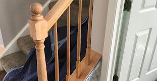 Happy, happy, joy, joy happy, happy, joy, joy. Banister Makeover With No Sanding Or Stripping Hometalk