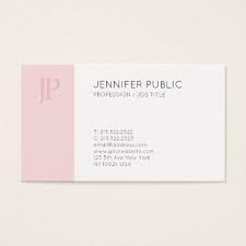 Professional Monogram Design Stylish Clean Plain Business Card Zazzle Com With Images Business Card Minimalist Monogram Design Modern Business Cards