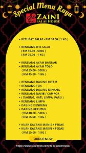 23 resepi sedap untuk anda cuba. Open Order Menu Raya Resepi Nenek Zaini Salai House Facebook