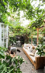 Before After Creating A Canopy Of Vines The Tiny Canal Cottage In 2021 Small Courtyard Gardens Small Backyard Gardens Backyard Garden Design