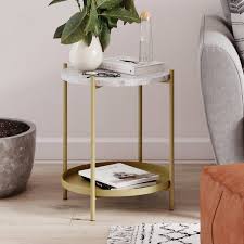 Britni End Table With Storage In 2020 End Tables With Storage Living Room Side Table End Tables
