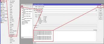 Buat script dan scheduler dibawah ini untuk menunda eksekusi script monitoring user yang dinuat. Cara Setting Hotspot Mikrotik Dari Awal Sampai Akhir