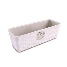 Blumenkasten mit wasserspeicher und anzeiger, der auch funktioniert. Stefanplast Blumenkasten Natural 30 Cm Mit Wasserspeicher