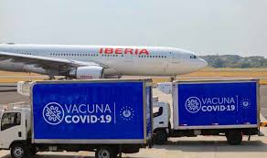 Casos locales detectados por municipio. Iberia Transporto Primer Lote De Vacunas Covid 19 A El Salvador Desde India Avion Revue Internacional