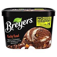 Breyers Rocky Road Ice Cream Dessert 48oz Breyers Ice Cream Cream Desserts Ice Cream Business