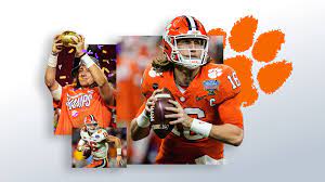 Clemson football cotton bowl dame notre lawrence trevor playoff college quarterback opinion win vs higgins tigers qb sports tee. The Making Of Trevor Lawrence From Naked Wild Man To Ego Less Superstar American Football News Sky Sports