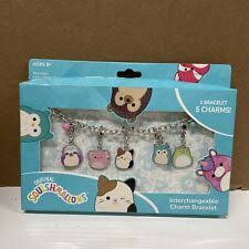 Squishmallows Charm Bracelet 5 Interchangeable Charms Cam Wendy Winston for  sale online