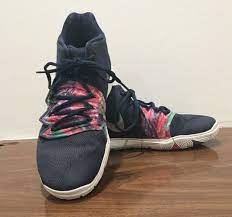 Get the best deals on new kyrie irving shoes and save up to 70% off at poshmark now! Nike Kyrie Irving 5 Galaxy Basketball Shoes Size 7 Navy Blue Youth Mens For Sale Online Ebay