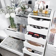 There is no such thing as too much makeup, but disorganized makeup prevents you from finding what you need. 8 Brilliant Makeup Organizer Storage Ideas For Girls Makeup Storage Organization Makeup Organization Makeup Rooms