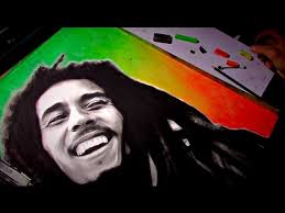 Drawing Bob Marley