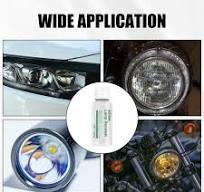 3 Flaschen Reparatur-Flüssigkeit für Autoscheinwerfer, 50ml Scheinwerfer  Bedampfen Flüssigkeit, Auto Polieren,zum Reinigen und Polieren von Matten  und ...