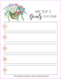 January 2020 Goals Planner A Brilliant Goal Setting Planner To Start The New Year Goal Planner Printable Goal Setting Printable Goals Planner