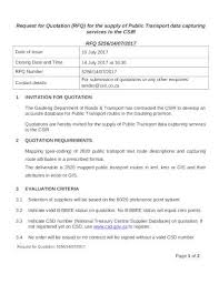 Sample cover letter quotation submission. Transport Quotation Sample Letter Transport Quotation Letter Format In Word