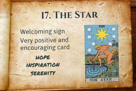 One foot is in the water and one foot is on the land. 17 The Star Spells8