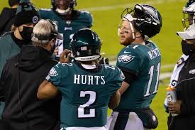 Jalen hurts contract and salary cap details, full contract breakdowns, salaries, signing bonus, roster bonus, dead money, and valuations. Eagles Podcast Lots Of Jalen Hurts And Carson Wentz Talk Duh Phillyvoice