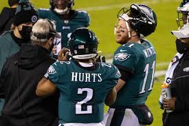 And the footage is hilarious!!! What They Re Saying Eagles Must Stick With Hurts Over Wentz Phillyvoice