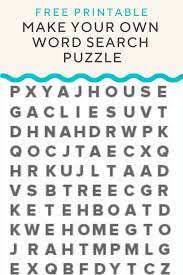 You can create your own custom word search puzzles with this word search puzzle generator. Word Search Puzzle Generator Create And Print Fully Customizable Puzzles With This Free Generator En Create Word Search Word Search Maker Make A Word Search