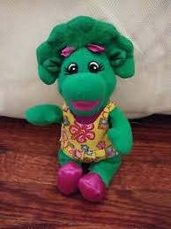 Why do barney and baby bop lack fingers but bj and riff do? Baby Bop 7 Plush Bean Bag Figure Barney Lyons 2002 Ebay