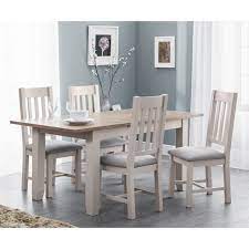 Think about where your family comes together after a long day or week. Richmond Extending Dining Table Elephant Grey With 4 Chairs Jb Focus Furnishing