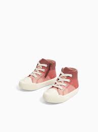Tricvetni Sportni Kecove Vizh Vsichko Obuvki Momichenca 3 Meseca 4 Godini Detsko Zara Blgariya High Top Sneakers Top Sneakers Sneakers