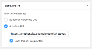 Page Links To Plugin Point Wordpress Posts To Custom Urls In 2020 Plugins Wordpress Wordpress Plugins