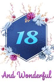 Help him upgrade to some more sophisticated grooming equipment on his 18th birthday. 18 And Wonderful Beautiful Happy Birthday Gift Blue Floral Notebook Lined Journal For 18 Years Old Girls And Women Press Blue Peter 9781090604224 Amazon Com Books
