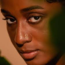 Black Nose Ring Cuff