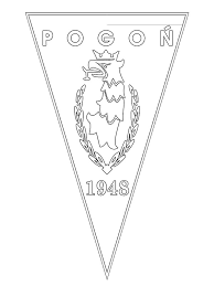 Na drodze szczecinian biała gwiazda. Colouring Page Pogon Szczecin Coloringpage Ca